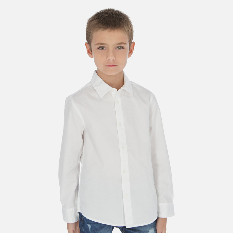 Chlapecká košile Mayoral bílá 874