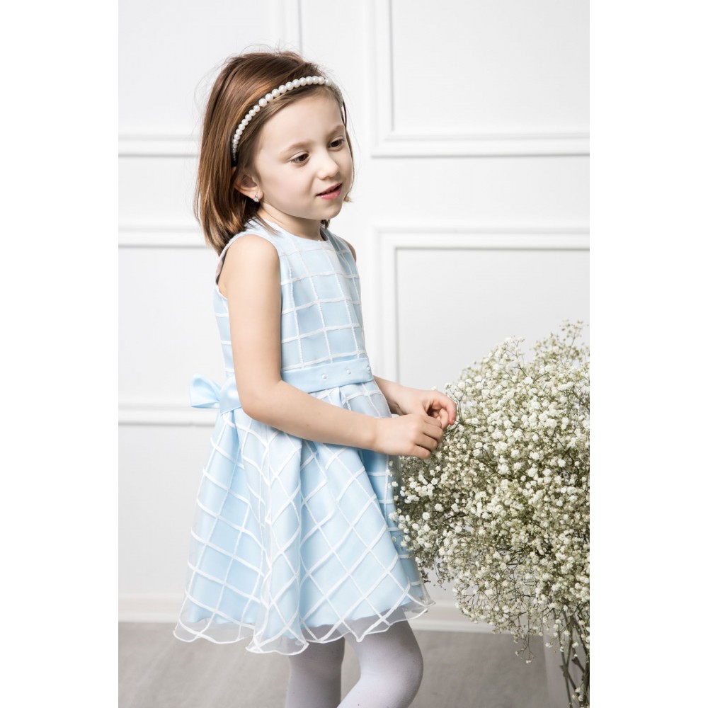 Dívčí šaty Malwina modré