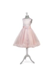 Dívčí šaty Růžička baby RB - 030 s tylem