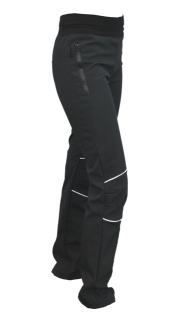 Dívčí/dámské kalhoty softshellové 2 černé