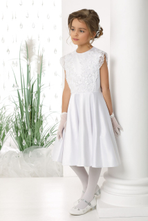 Dívčí šaty Evelyn bílé Emma