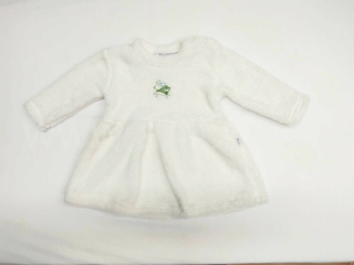 Dětské kojenecké šaty bílé