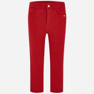 Dívčí kalhoty Mayoral fleecové červené 