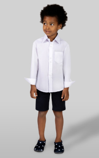 Chlapecká košile MIK48 bílá 