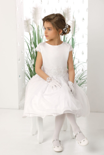 Dívčí šaty Sara bílé Emma
