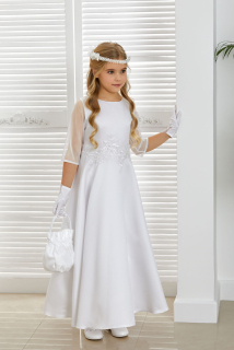 Dívčí šaty Aalija bílé Emma